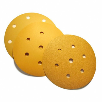 Коло абразивне SUNMIGHT GOLD VELCRO діаметр 150мм, 7 отворів, Р180