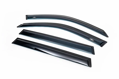 Ветровики на окна (4 шт, HIC) для BMW X3 E83 2003-2010 гг