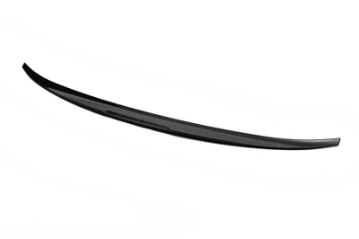 Спойлер Lip (Sunplex, черный) (118,5см x 5,5см) для Citroen C-Elysee 2013-2022 гг