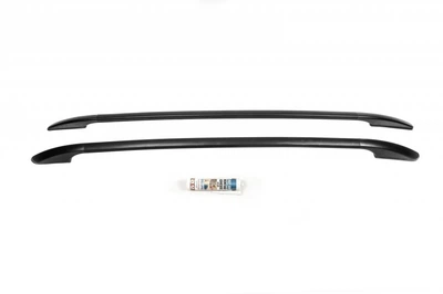 Рейлинги OmsaLine Solid (HB, 2 шт, черные) для Citroen C-4 2004-2010 гг
