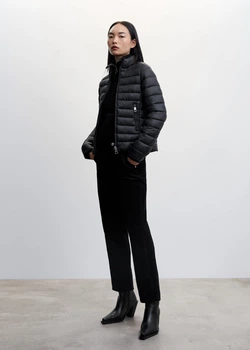 Куртка MANGO 47040039-BLANDI черный XS AB0080