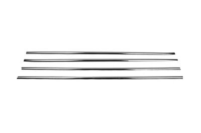 Наружняя окантовка стекол (4 шт, нерж) Carmos - Турецкая сталь для Toyota Rav 4 2006-2013 гг