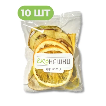Упаковка Фруктовых Чипсов Еко Няшки Асорти 30 г х 10 шт
