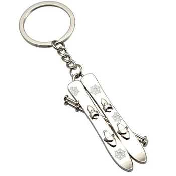 Брелок Лыжи Ski Keychain подарочная упаковка