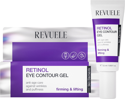 Гель для контура глаз Revuele Retinol Eye Contour Gel с ретинолом 25 мл (5060565106253)