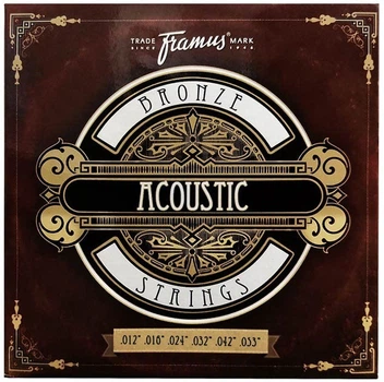 Струны для акустической гитары FRAMUS 48220 Bronze Medium (12-53)