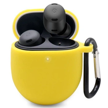 Силиконовый чехол UniCase Protective Color для Google Pixel Buds Pro - Yellow
