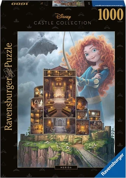 Пазл Ravensburger Disney Castles - Merida Меріда 1000 шт. (‎‎‎‎17335)