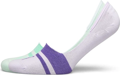 Набір слідів Puma Heritage Footie Unisex 281010001004 35-38 р 2 пари Фіолетовий/М\'ятний (8718824801421)