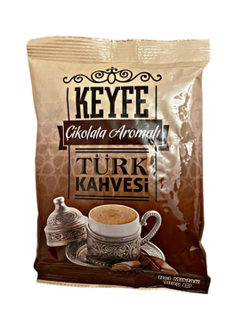 Кофе турецкий молотый Keyfe Turk Kahvesi с шоколадом 100г