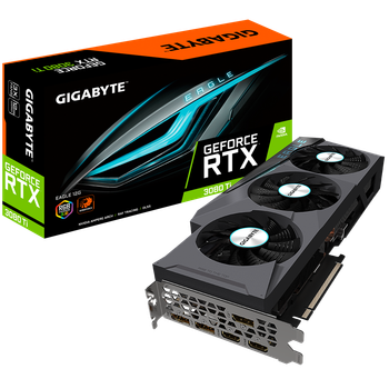 Відеокарта GIGABYTE GeForce RTX 3080 Ti EAGLE 12G (PCI-E 4.0/384bit) (GV-N308TEAGLE-12GD)