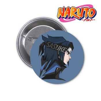 Значок Naruto аниме Наруто #04 Sasuke