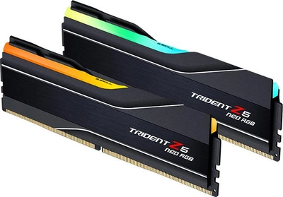 Оперативна пам'ять G.Skill DDR5-6000 32768MB PC5-48000 (Kit of 2x16384MB) Trident Z5 Neo RGB Black (F5-6000J3038F16GX2-TZ5NR)