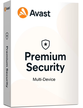 Антивирус Avast Premium Security для 10 устройств на 2 года
