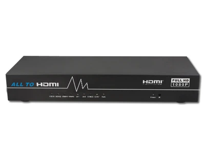 Универсальный скалер-конвертер Lenkeng (IN: сomposite сomponent scart s-video vga hdmi stereo audio OUT: hdmi stereo audio) Lenkeng (КНР) LKV391