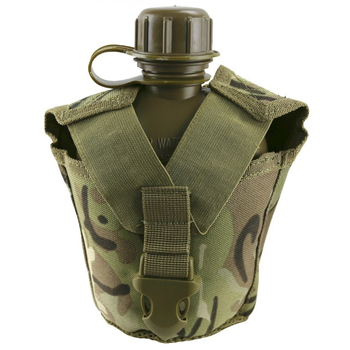 Фляга тактическая KOMBAT UK Tactical Water Bottle мультикам