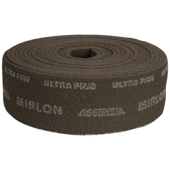 Скотч-брайт в рулоне Mirka Mirlon UF 1500 115 мм x 1 м темно-серый (10м/рулон)