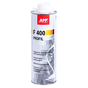 Засіб для захисту замкнених профілів APP F400 Profil прозорий 1 л