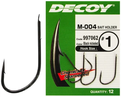 Крючок Decoy M-004 Bait Holder 01, 12 шт / уп