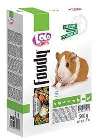 Повнораціонний корм для морських свинок, Lolopets — 1 кг