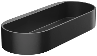 Поличка Hansgrohe WALLSTORIS 25 х 4 см чорний матовий
