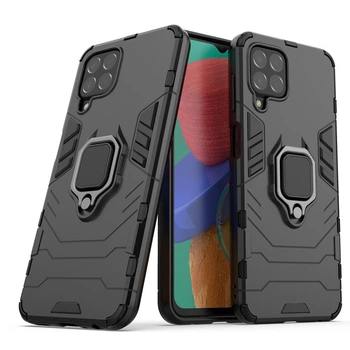 Чехол Iron Ring для Samsung Galaxy M33 / M336 бампер противоударный с подставкой Black