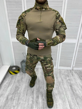 Тактичний військовий костюм Attac (Убакс + Штани), Камуфляж: Мультикам, Розмір: XL