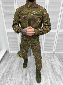 Тактический военный костюм Уставной ГОСТ ( Китель + Штаны ), Камуфляж: Мультикам, Размер: L