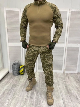 Тактический военный костюм Attac ( Убакс + Штаны ), Камуфляж: Пиксель ВСУ, Размер: XXXL
