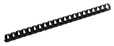 Пружина пластиковая Buromax А4 22 мм 50 штук черный (BM.0507-01)