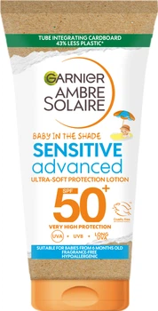 Сонцезахисний крем для дітей Garnier Ambre Solaire SPF 50 Малюк в тіні до 36 місяців 50 мл (3600541436190)