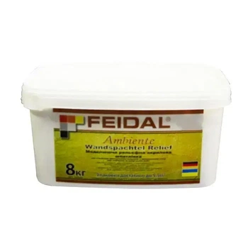 Рельефна моделююча шпатлівка Feidal Wandspachtel Relief 8кг