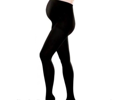 Компресійні колготки від варикозу для вагітних Tiana профілактичні 40 den розмір 3 чорні