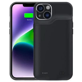 Чехол-зарядка iBattery для iPhone 14 Plus Slan 6000 mAh black