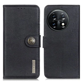 Чехол-книжка с застежкой KHAZNEH Wallet Cover для OnePlus 11 - Black