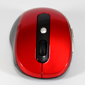 Беспроводная мышь A4Tech Mouse Wireless DPI-108 2.4G для ноутбука/компьютера, питание от батареек Красная