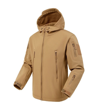 Костюм тактический софтшелл Softshell coyote (койот) Размер S