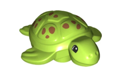 Конструктор LEGO Turtle - Dark Orange Spots 1 деталей (84190pb01)