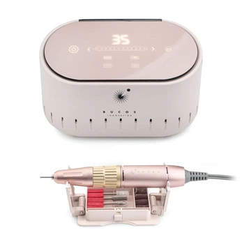 Фрезер для маникюра Bucos Nail Drill X3 PRO POWDERY 65 Ватт, 35 000 об./мин
