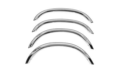 Накладки на арки 1988-1993 (4 шт, нержавейка) для Mercedes W201 (190)