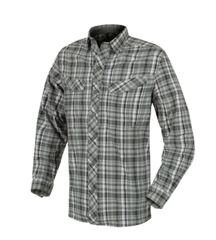 Рубашка Defender MK2 City Shirt Helikon-Tex Pine Plaid M Тактическая мужская