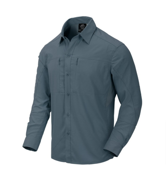Сорочка (Поліестер) Trip Lite Shirt - Polyester Helikon-Tex Marine Cobalt S Тактична чоловіча