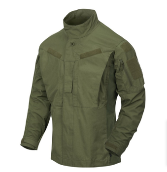 Китель (Рипстоп) MBDU Shirt - NYCO Ripstop Helikon-Tex Olive Green XS Тактический