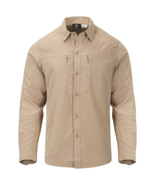 Рубашка (Полиэстер) Trip Lite Shirt - Polyester Helikon-Tex Silver Mink XL Тактическая мужская