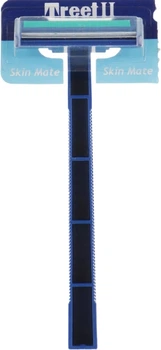 Одноразові бритвені станки, 1 шт. - Treet II Skin Mate (776146-36204)