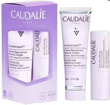 Набор - Caudalie Vinotherapist Lip & Hand Duo (h/cr/30ml + lip/cond/4.5g) (1115047-98331)