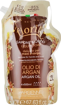 Жидкое мыло "Аргановое масло" - Parisienne Italia Fiorile Argan Oil Liquid Soap (дой-пак) 2000ml (1083766-79008)