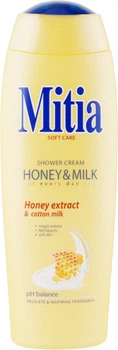 Крем-гель для душа "Мед с молоком" - Mitia Honey&Milk Shower Cream 400ml (267771-38721)