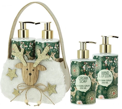 Набір - Vivian Gray Christmas Set (cr/soap/250ml + h/lot/250ml) (1139150-120203)