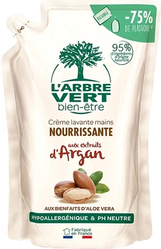 Крем-мило для рук "Арганія" - L'Arbre Vert Hand Wash Cream with Argan (дій-пак) 300ml (1108582-101602)